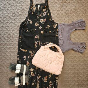 Velvet Torch Grey Balloon Tunic